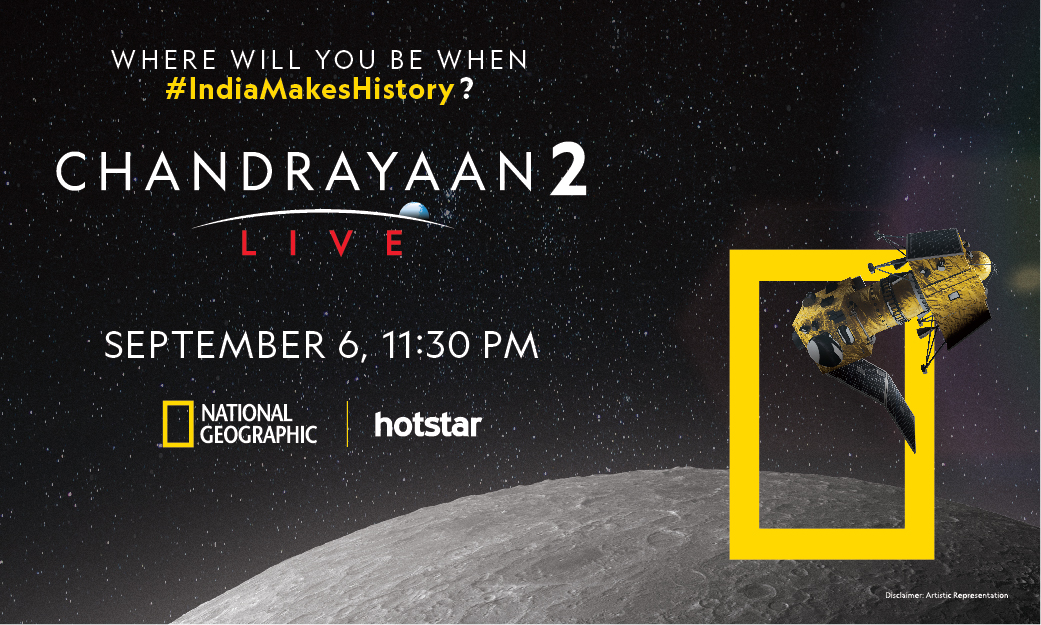 National Geographic joins hands with NASA Astronaut Jerry Linenger to bring an insightful and story packed live show on Chandrayaan 2 landing