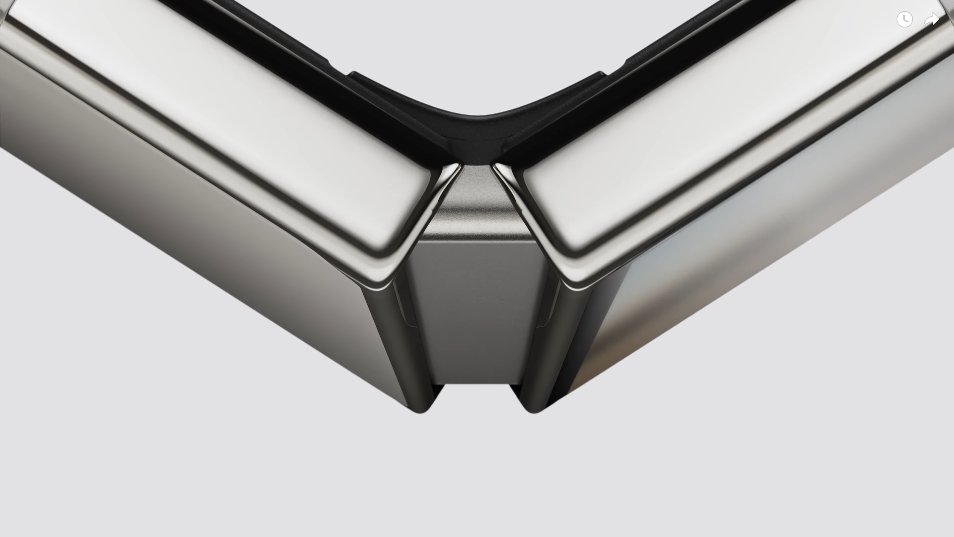 Apple iPhone Duo precision engineered zero-gap gear hinge mechanism