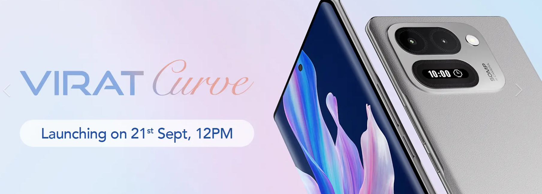 Lava Virat Curve 5G launch in India with 3D curved AMOLED display