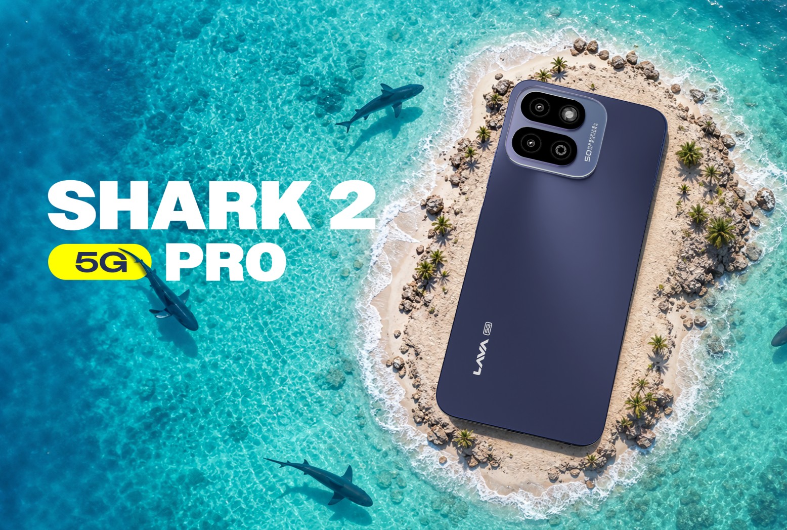 Lava Shark 2 Pro 5G smartphone with 120Hz display and 6000mAh battery