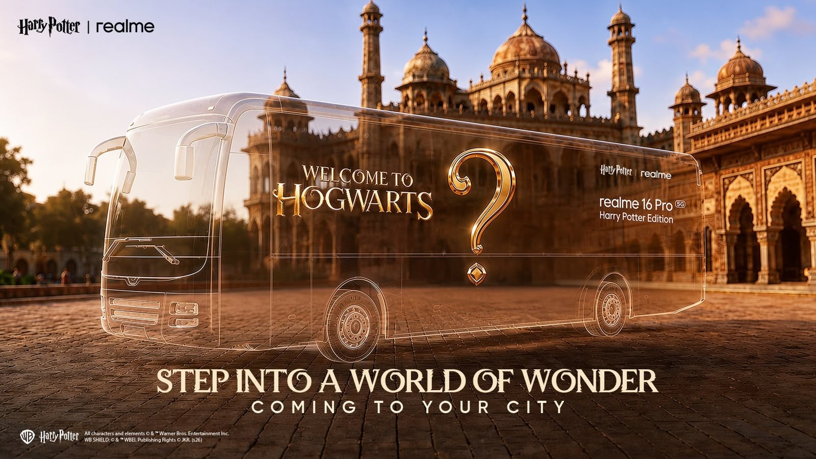 realme 16 Pro 5G Harry Potter Edition bus tour campus activation in India