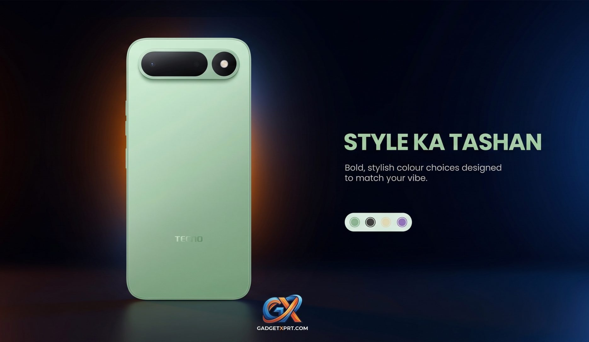 Tecno Spark 50 5G launch highlighting 6500mAh battery and 120Hz display features