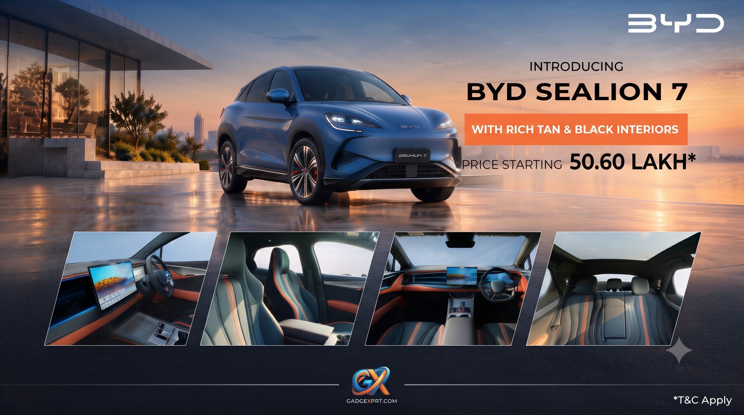 BYD SEALION 7 Festive Edition Electric SUV, Festive Edition, EV Launch, Premium EV, Blade Battery, GadgetXprt