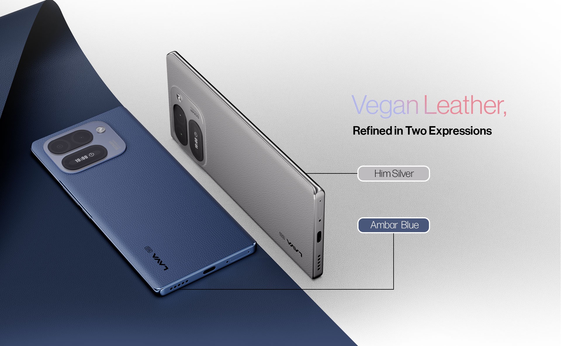 Lava Aura Curve 5G price in India launched with 3D curved AMOLED display and rear mini screen
