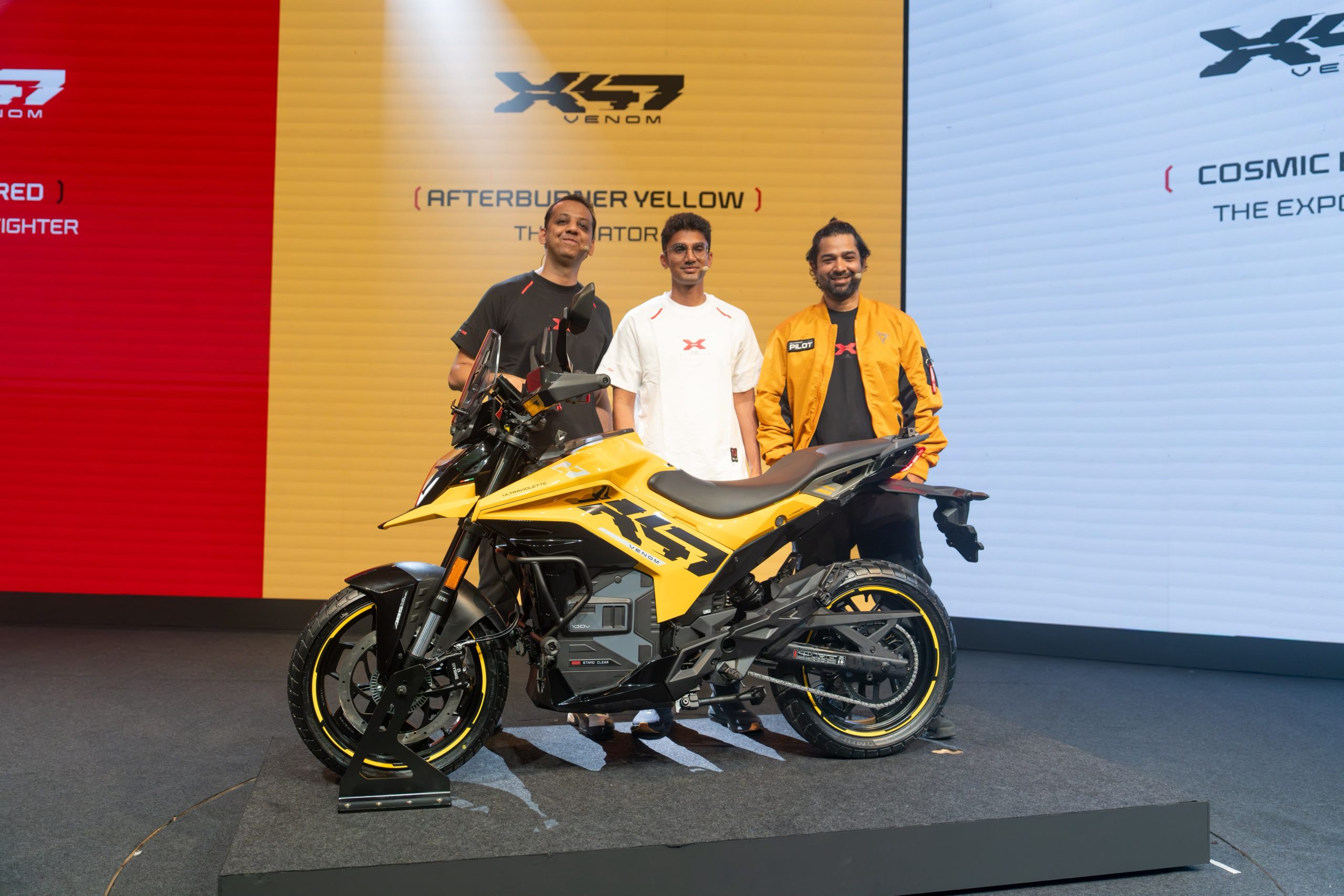 Ultraviolette X-47 Venom price in India launched with 343 km range and VX-100 architecture