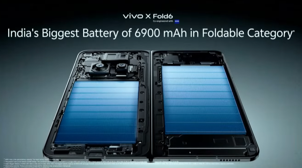 vivo-x-fold-6-6900mah-battery.jpg vivo X Fold 6 6900mAh semi-solid state battery specifications slide