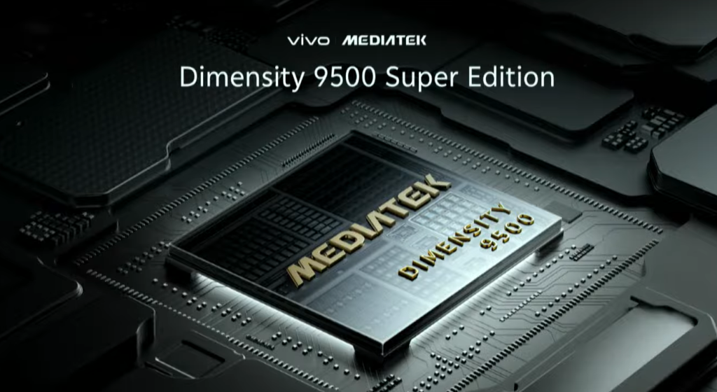 vivo X Fold 6 powered by MediaTek Dimensity 9500 Super Edition and V3 Plus chip